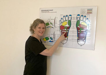 Karen Atkinson Introduction to Reflexology workshops